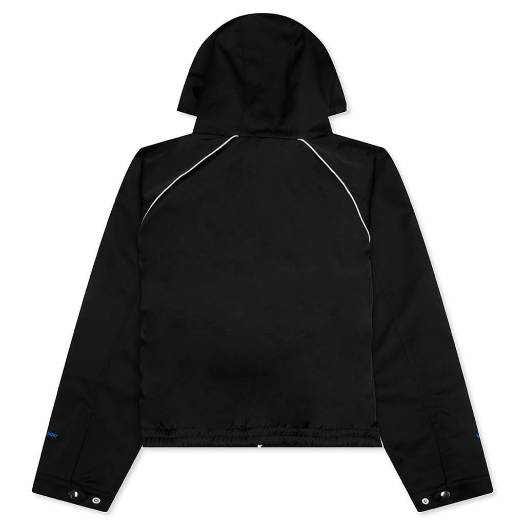 adidas Originals x Wales Bonner Women's Satin Hoodie - Black