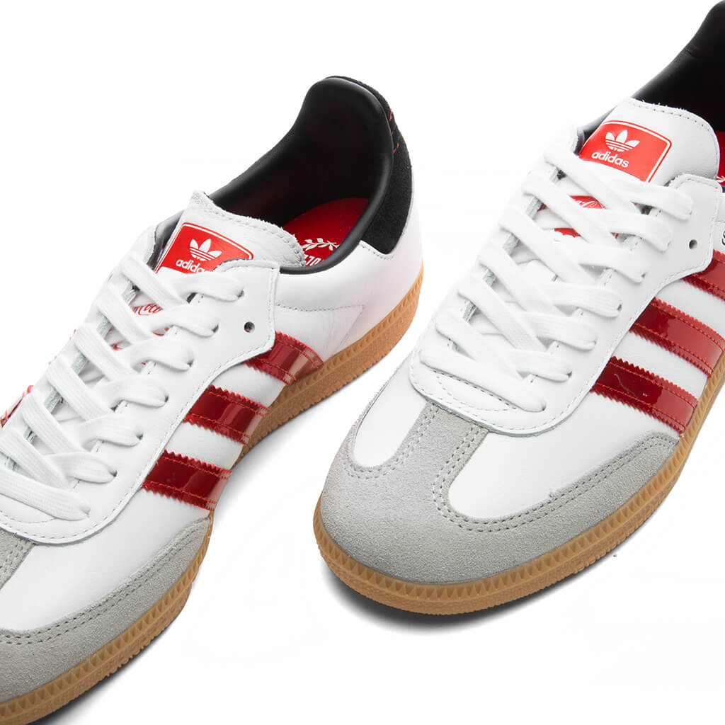 adidas Originals x Coca-Cola Samba OG - Cloud White/None/Gum