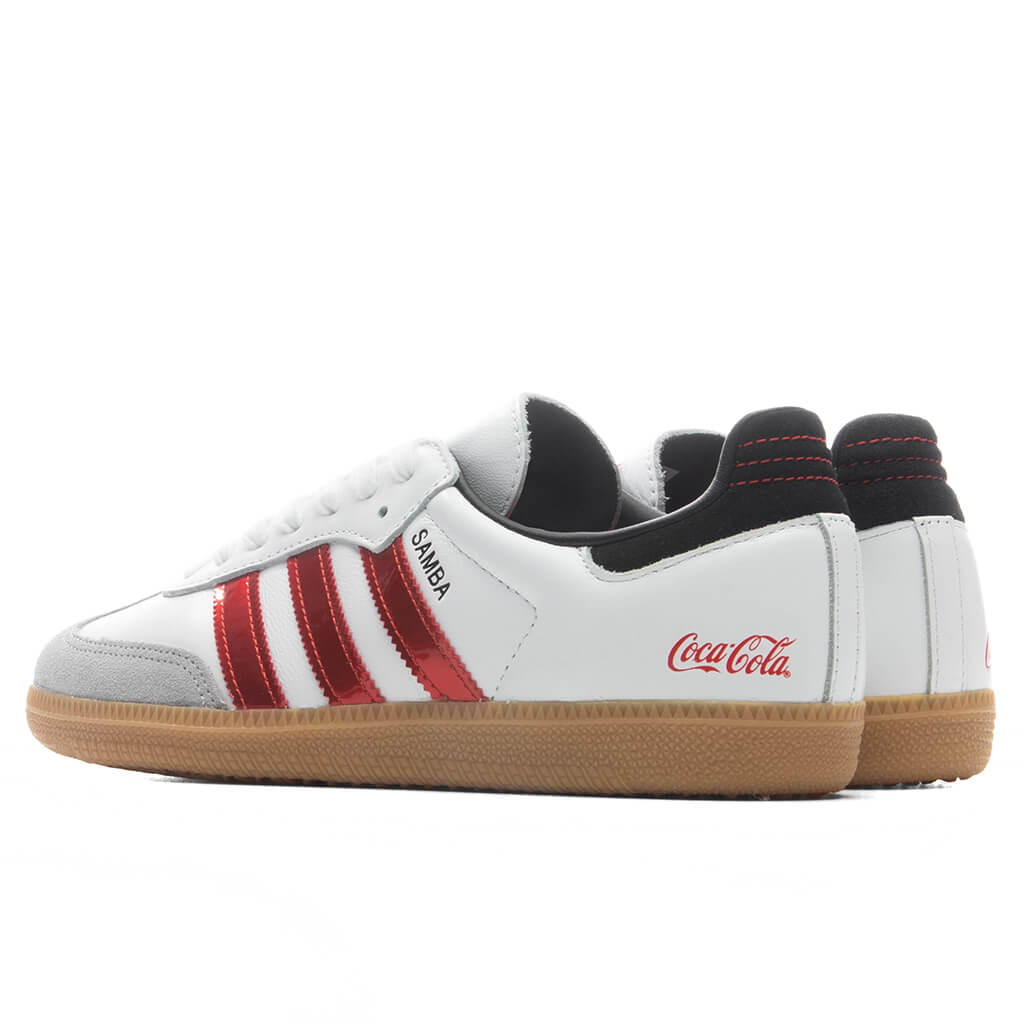 adidas Originals x Coca-Cola Samba OG - Cloud White/None/Gum