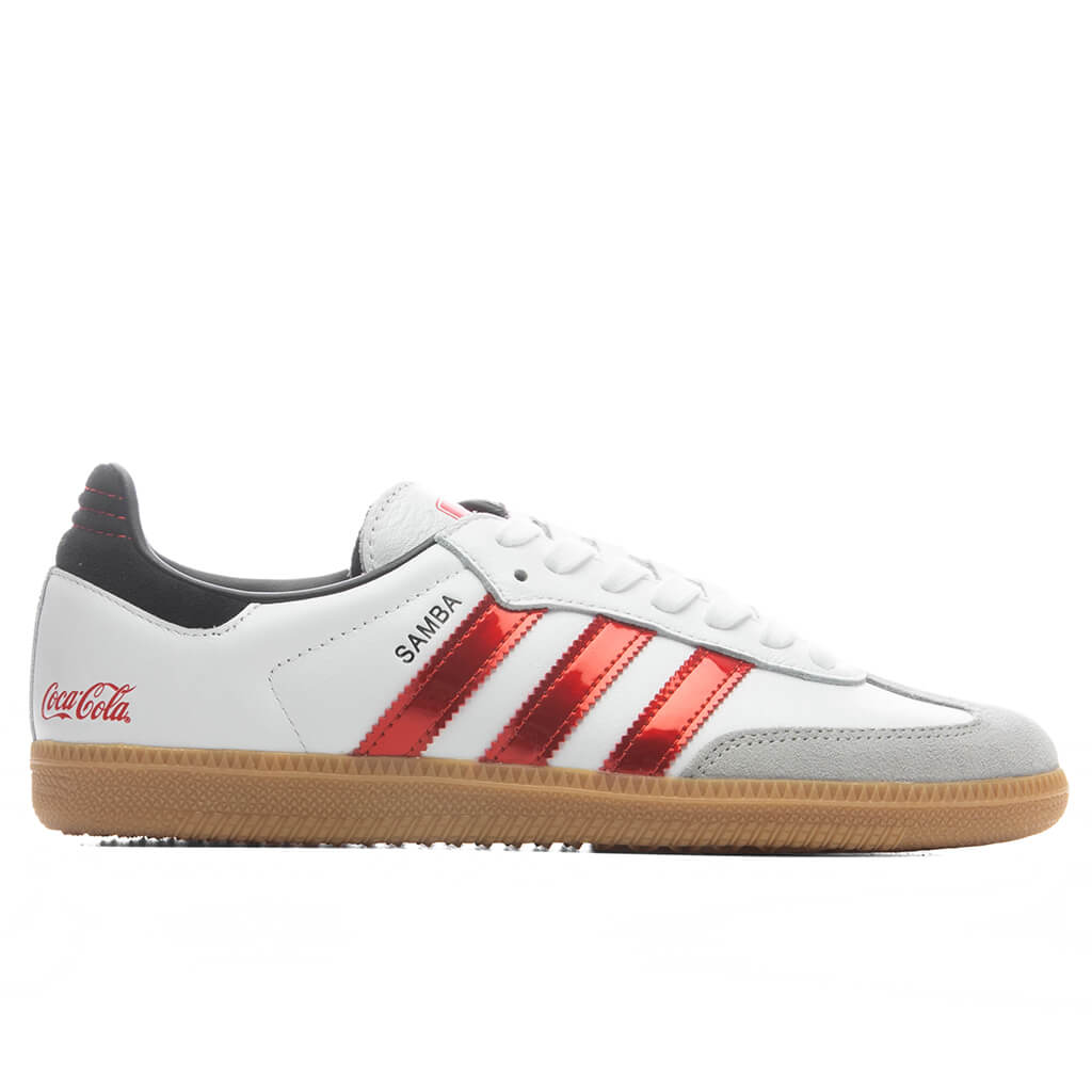 adidas Originals x Coca-Cola Samba OG - Cloud White/None/Gum