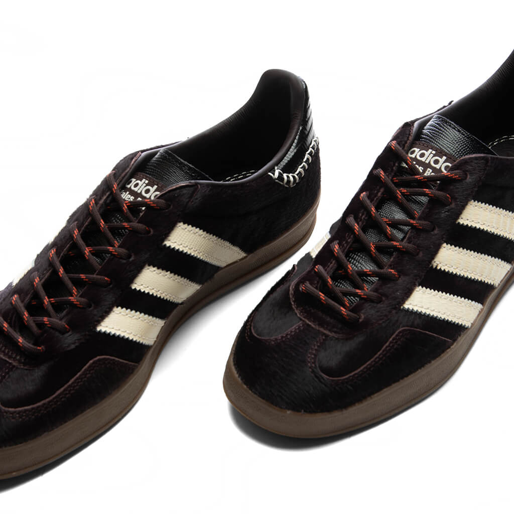 adidas Originals x Wales Bonner Gazelle Pony - Aurora Coffee/Wonder White/Core Black