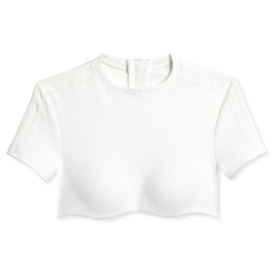 adidas Originals x Ivy Park Crop Top - Off White