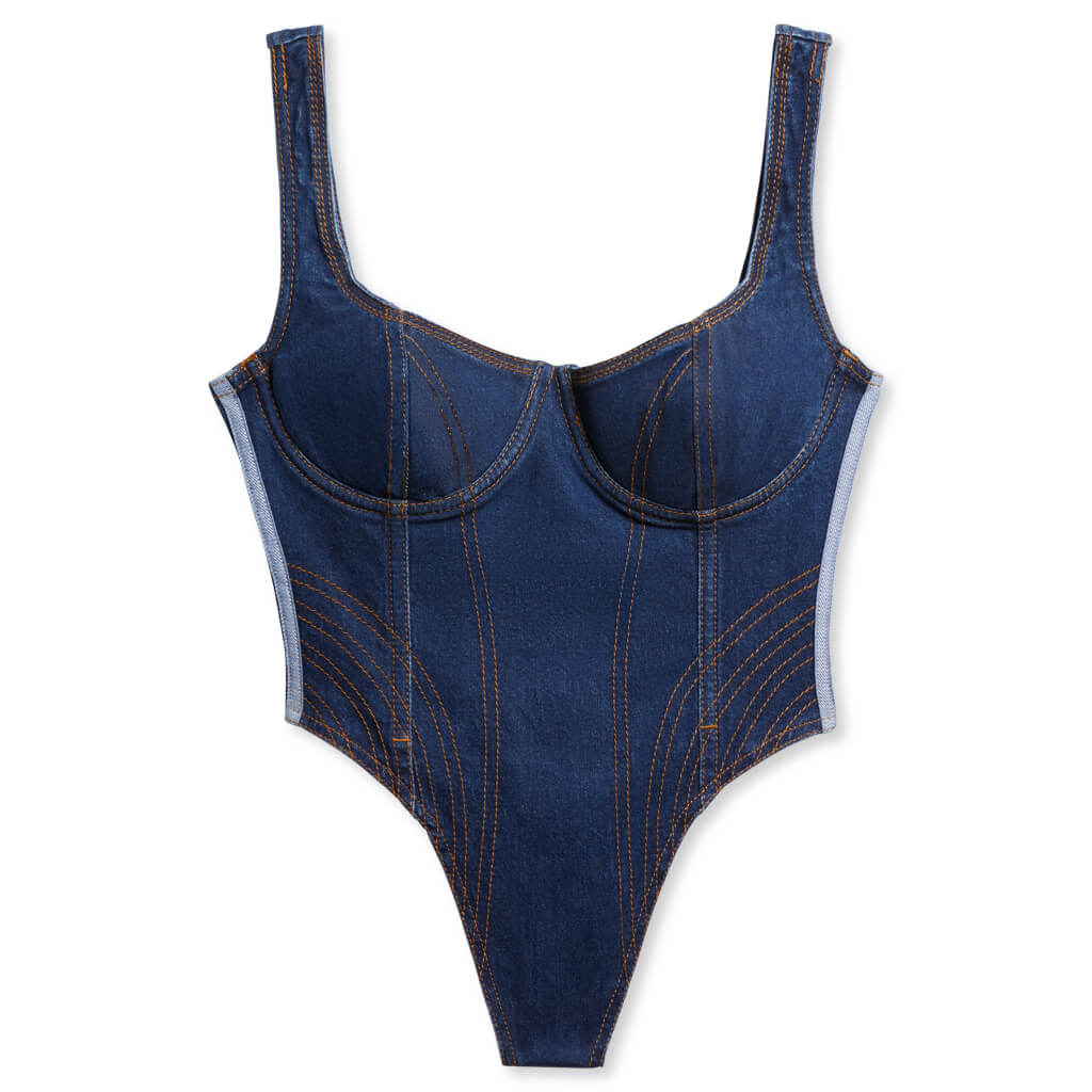adidas Originals x Ivy Park Denim Bodysuit - Dark Denim