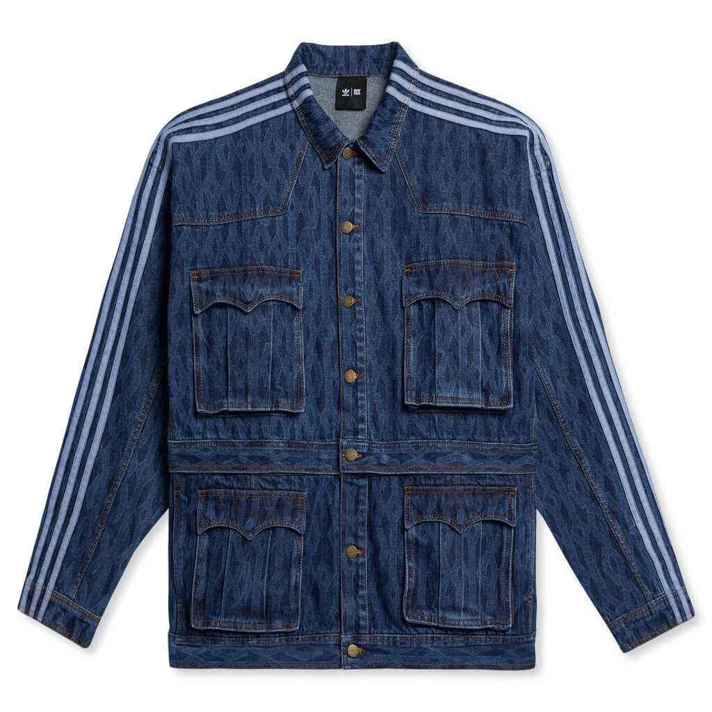 adidas Originals x Ivy Park Denim Jacket - Dark Denim