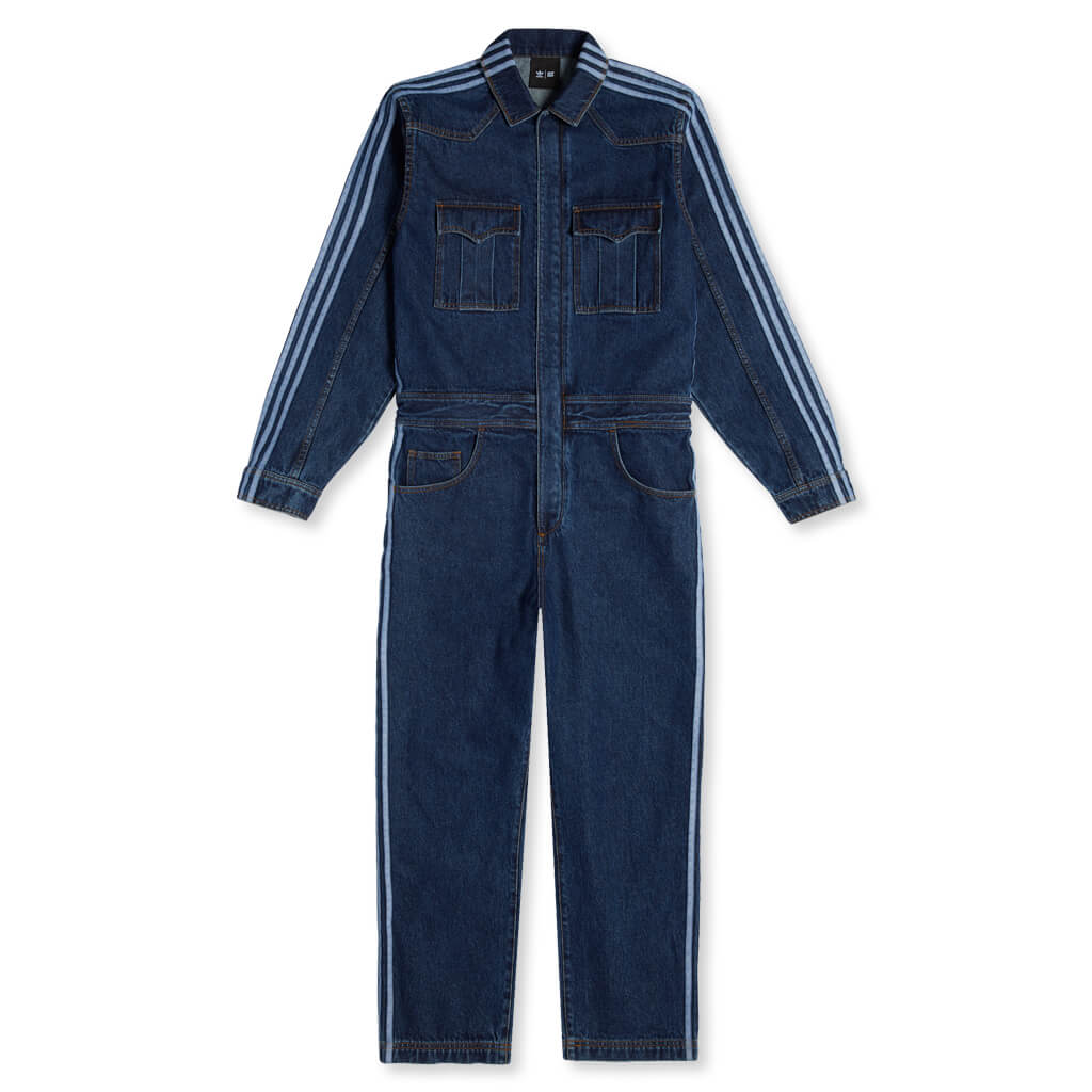adidas Originals x Ivy Park Denim Snap Suit - Dark Denim