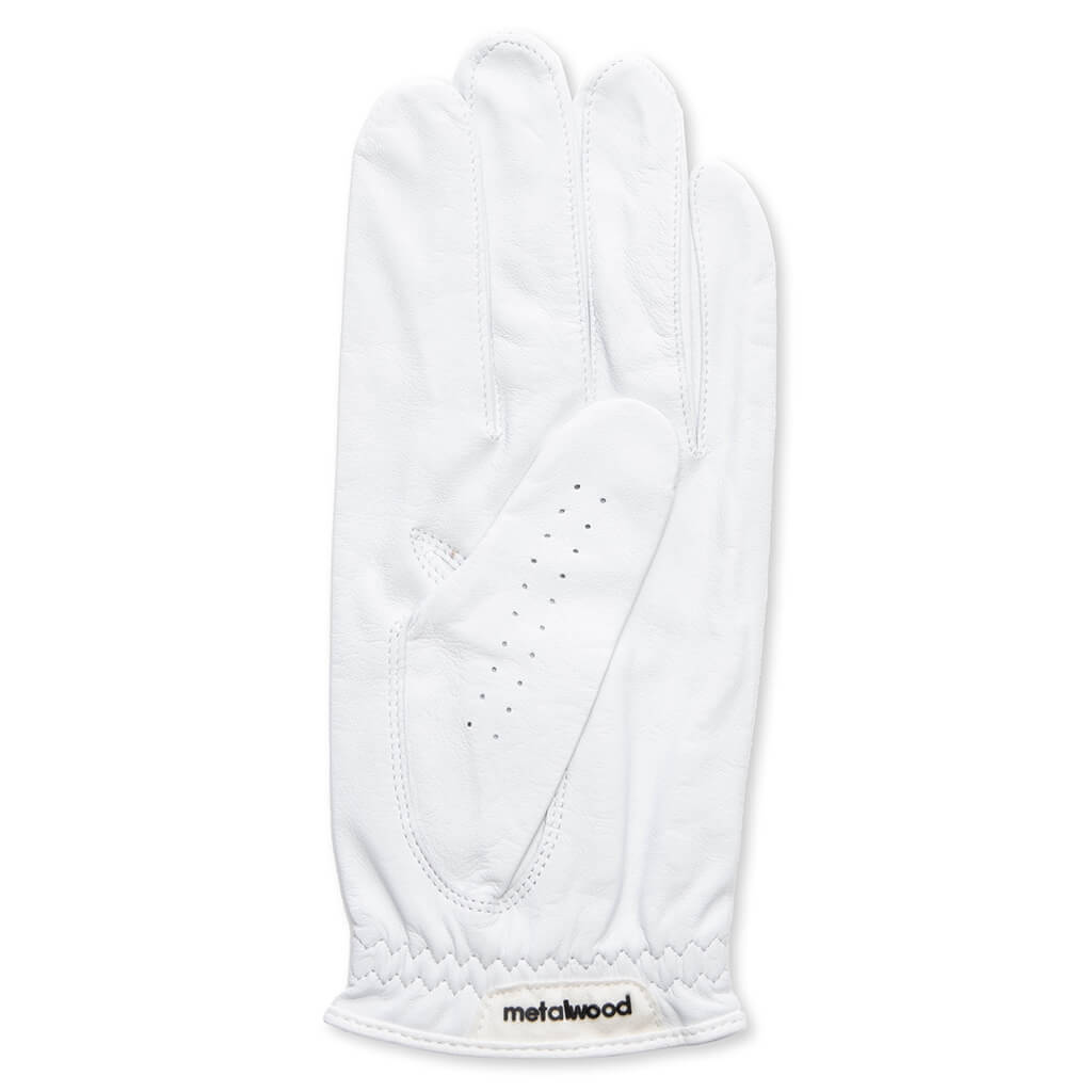 adidas Originals x Metalwood Studio Golf Glove - White