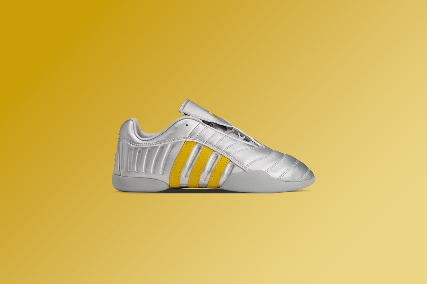 adidas Originals x Miaou Women's Elite Mei - Silver Metallic/Collegiate Navy/Hazel Yellow