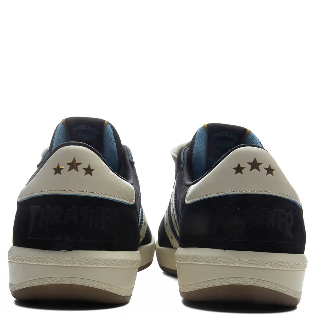 adidas Originals x Thrasher Glenburn - Core Black/Cream White/Gum 5