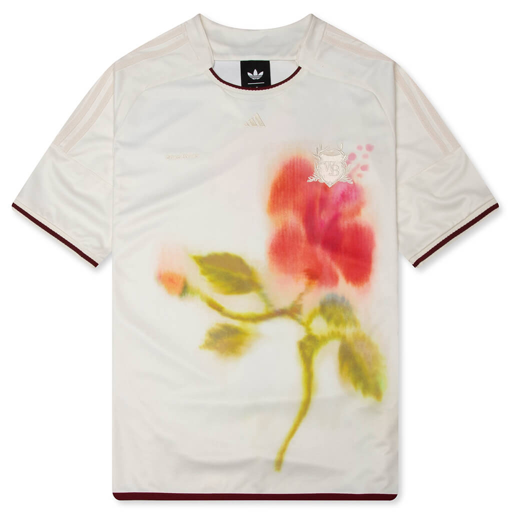 adidas Originals x Wales Bonner Soccer Jersey - Chalk White
