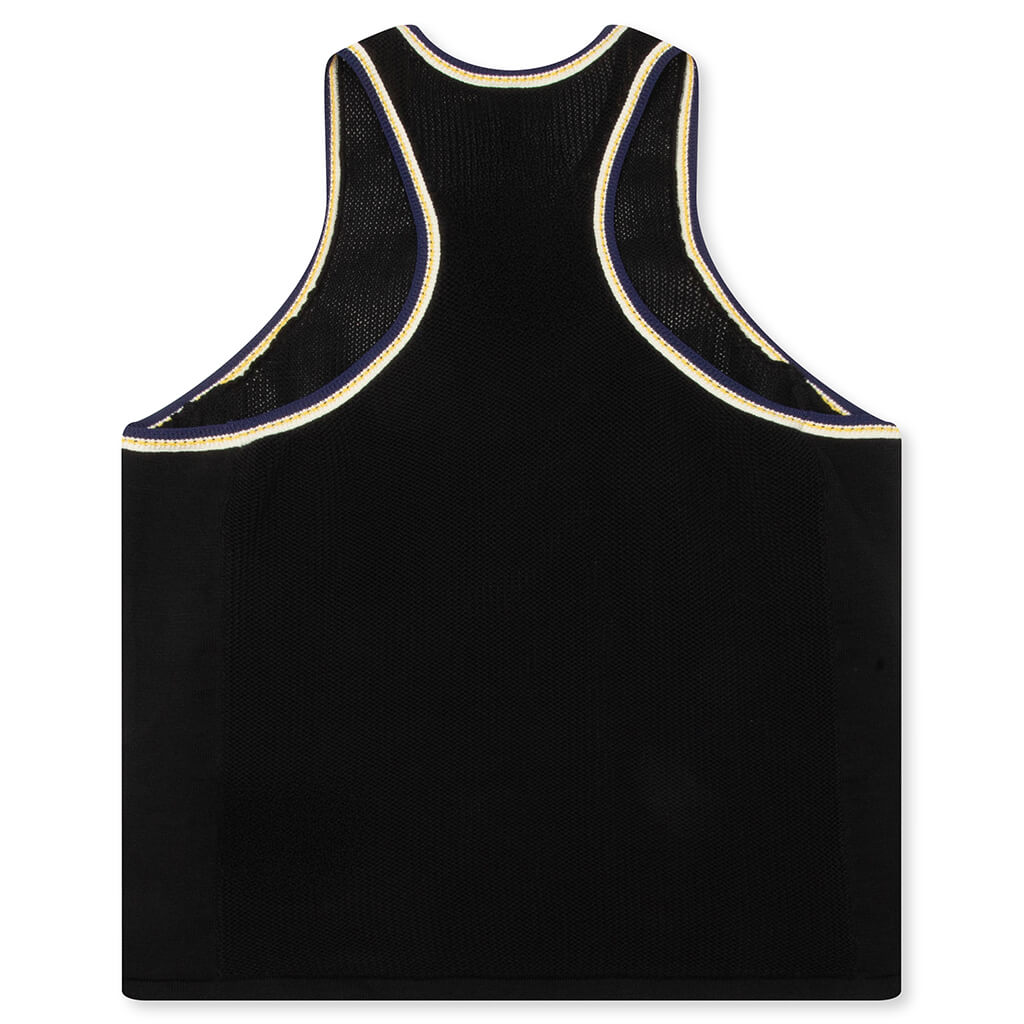 adidas Y-3 x Wales Bonner Women's Y3 Knitted Tank - Black