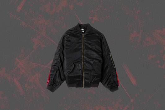 adidas Originals x Willy Chavarria Satin Bomber - Black
