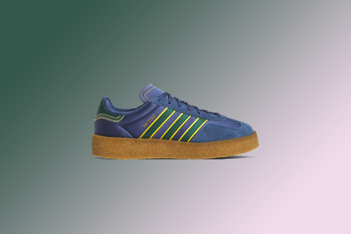 adidas Originals x CLOT Gazelle by Edison Chen - Night Marine/Collegiate Green/Hazy Yellow