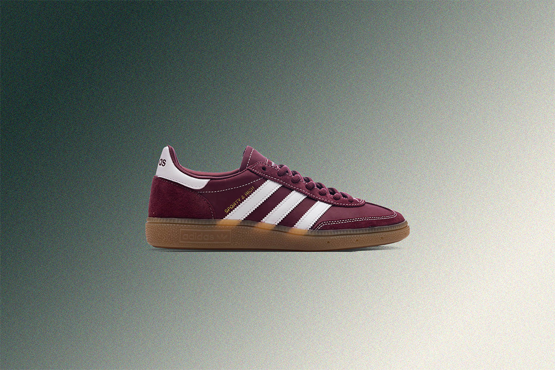 adidas Originals x Sporty & Rich Handball Spezial - Shadow Red/White/Gum