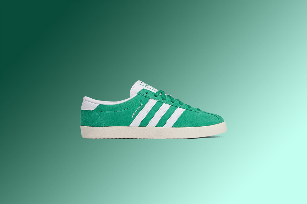 adidas Originals x Sporty & Rich Women's Blanc - Court Green/Cloud White/Off White