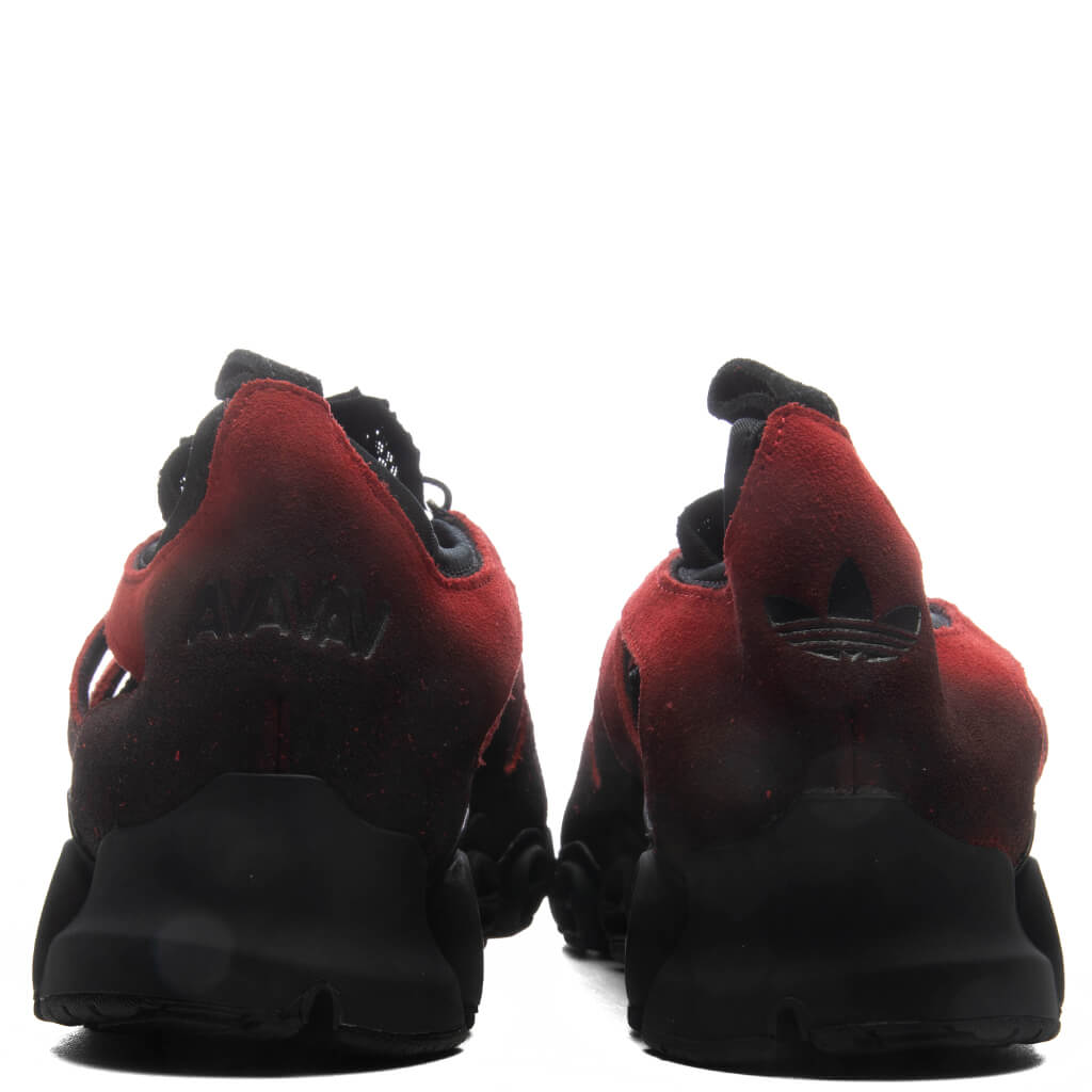 adidas Originals x Avavav Women's Megaride - Core Black/Power Red/Power Red