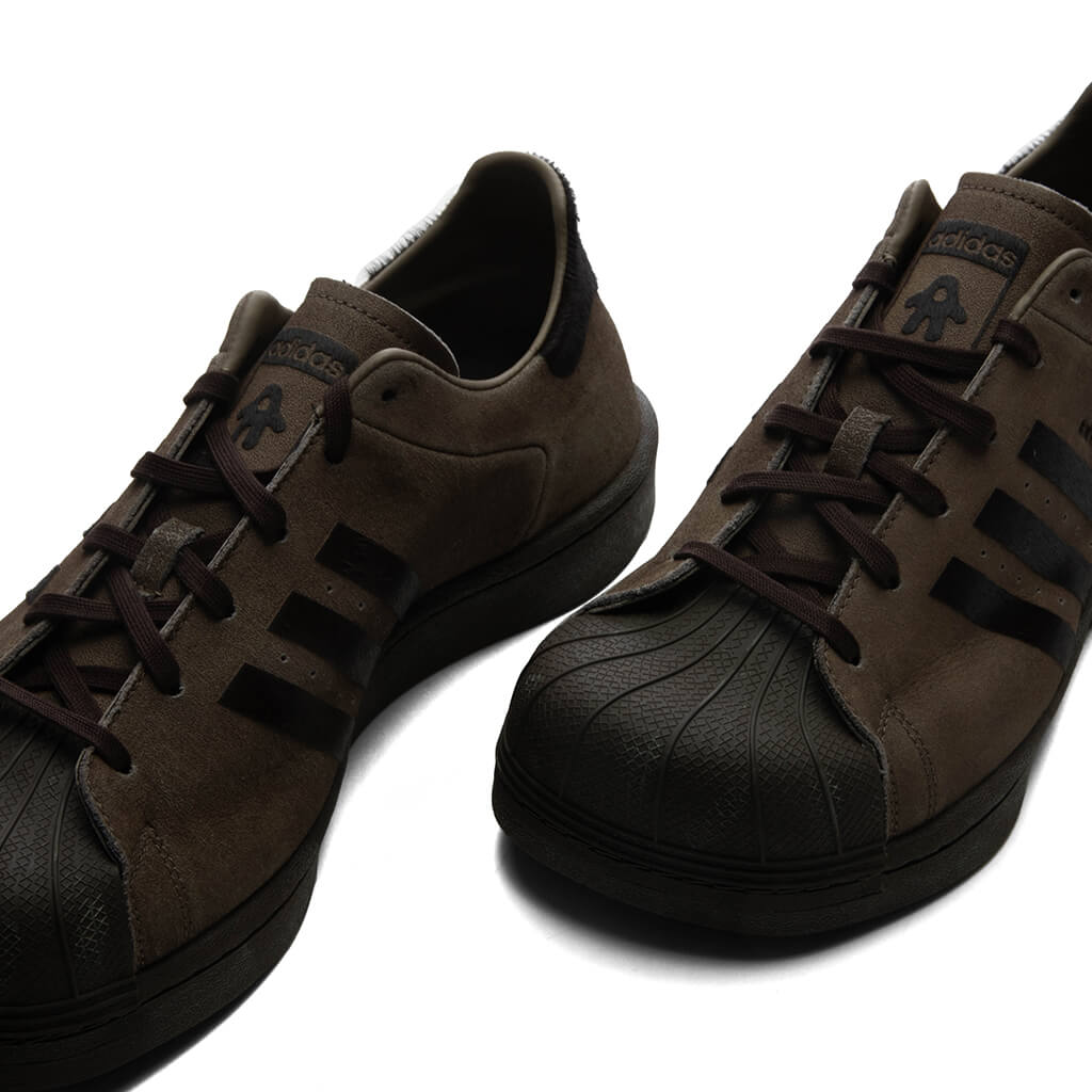 adidas Originals x Avavav Women's Superstar - Dark Brown/Dark Brown/Supplier Color
