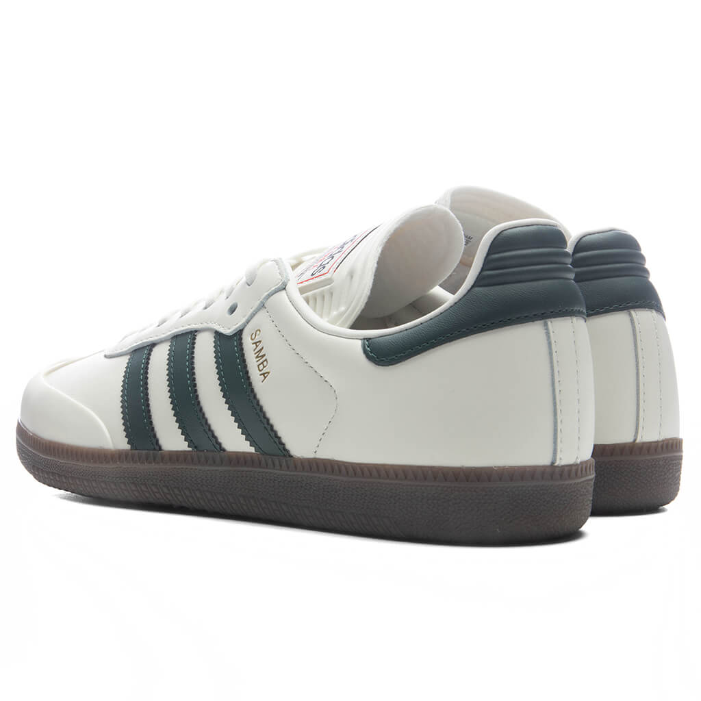 adidas Originals x BAPE Samba - Off White/Shadow Green/Gum