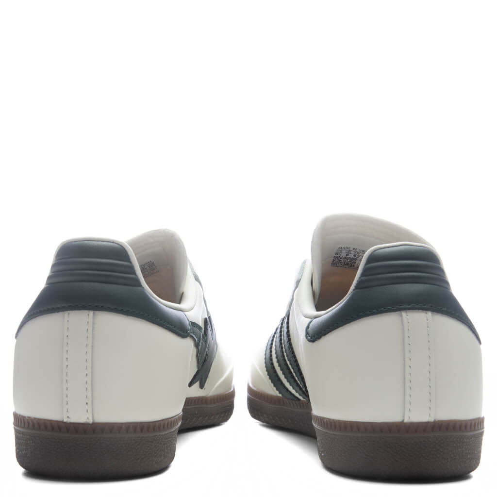 adidas Originals x BAPE Samba - Off White/Shadow Green/Gum