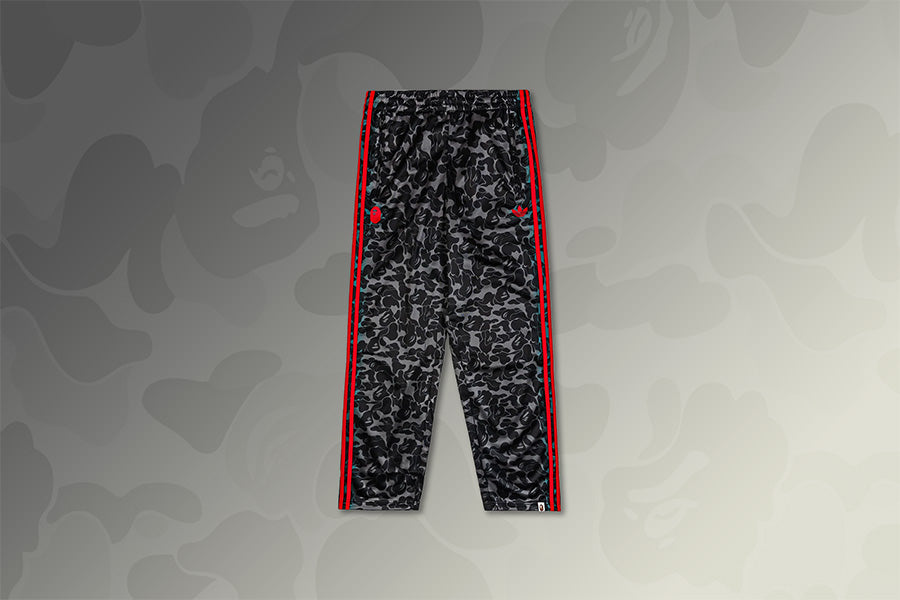 adidas Originals x BAPE Track Pants All Over Print - Black