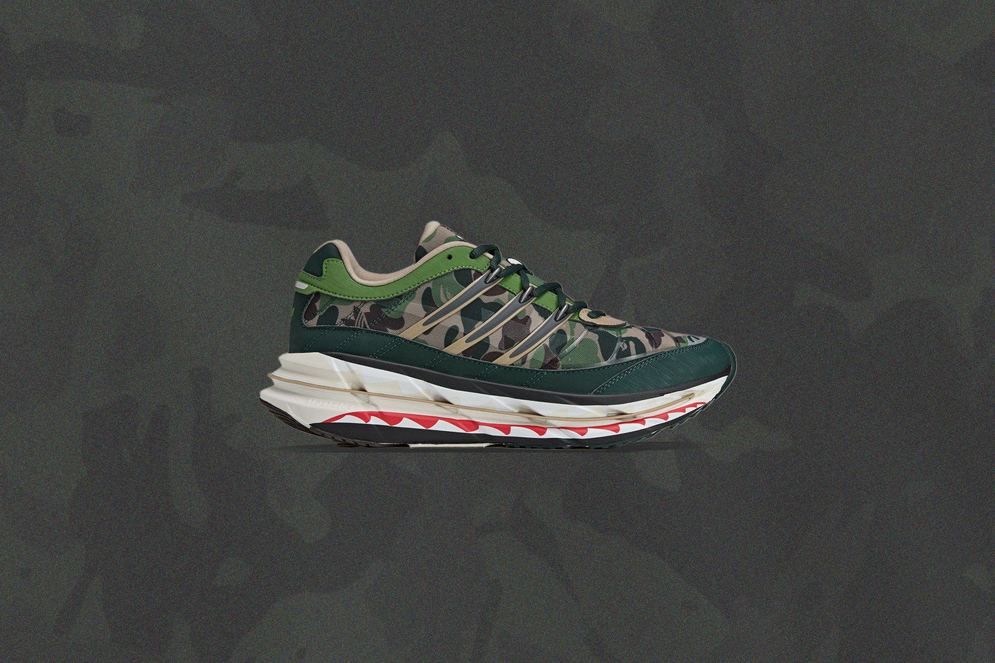 adidas Originals x BAPE Adistar Hrmy - Hemp/Iron Metallic/Off White