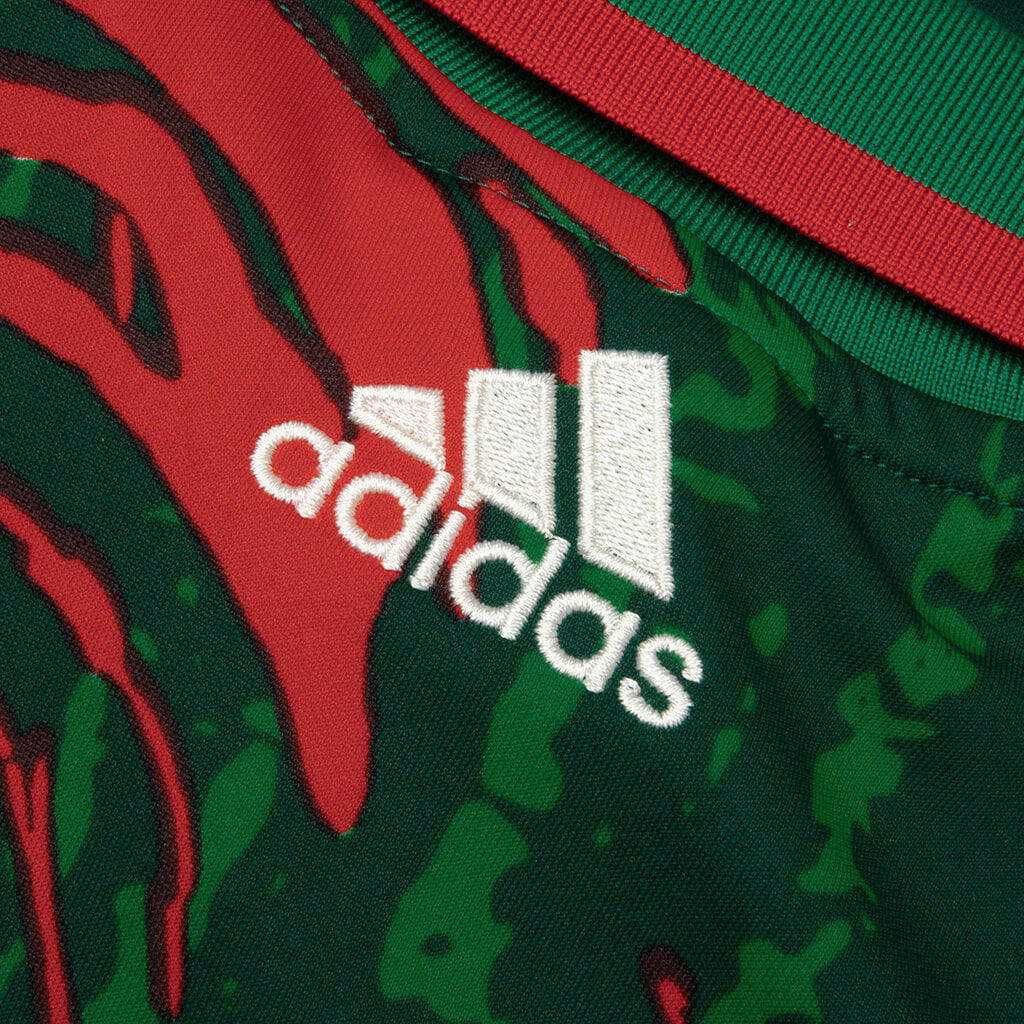 adidas Originals x Brain Dead by Disney Long Sleeve Jersey - Red/Bold Green/Blue