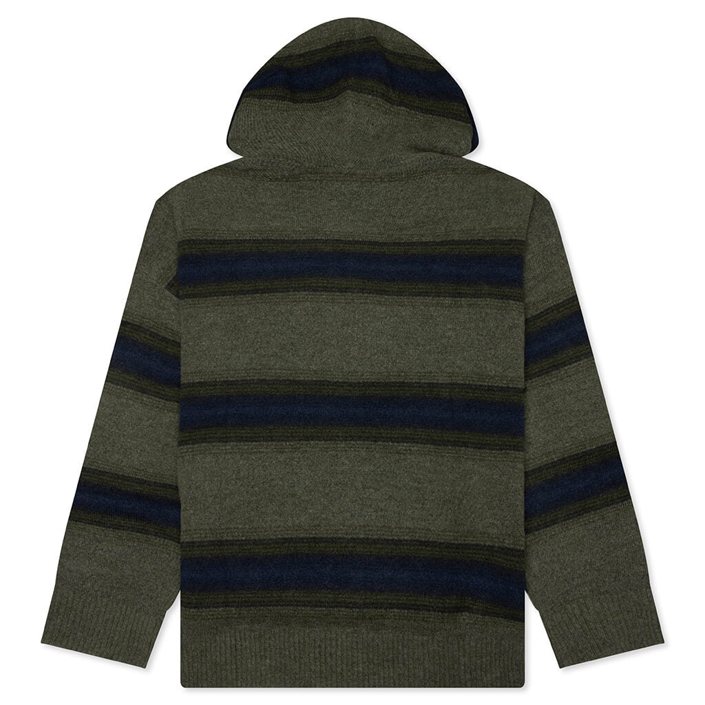 adidas Originals x CLOT by Edison Chen Baja Hoodie - Trace Khaki/Tech Indigo