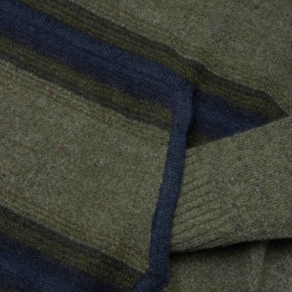 adidas Originals x CLOT by Edison Chen Baja Hoodie - Trace Khaki/Tech Indigo