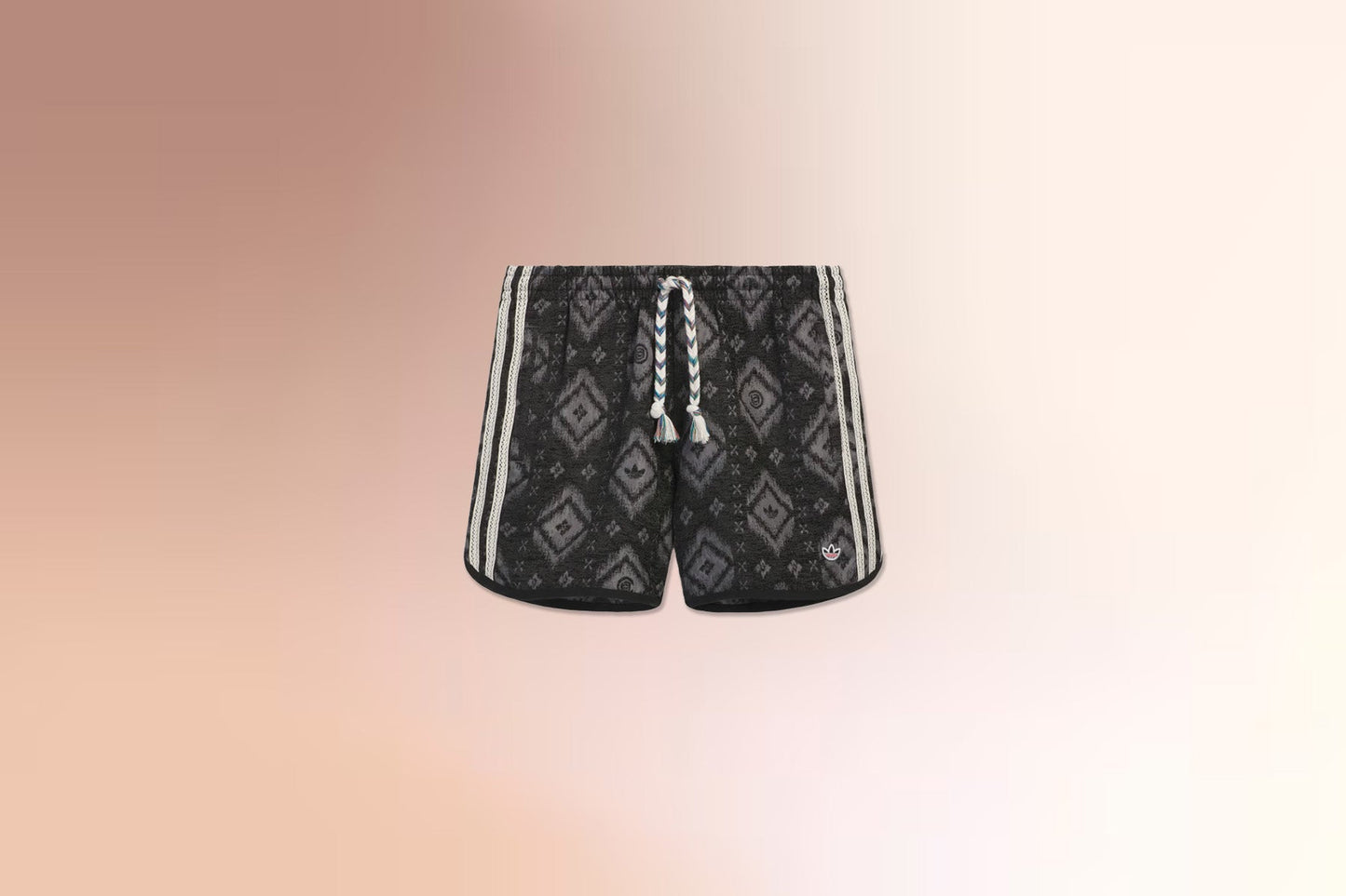adidas Originals x CLOT by Edison Chen Heritage Print Short - Carbon