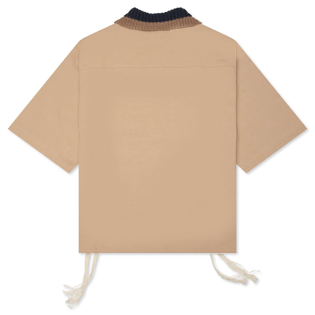 adidas Originals x CLOT by Edison Chen Redifined Utility Short Sleeve Shirt - Warm Sandstone