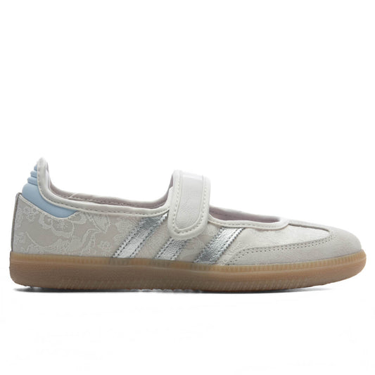adidas Originals x Liberty London Women's Samba Jane - Chalk Pearl/Silver Metallic/Chalk White