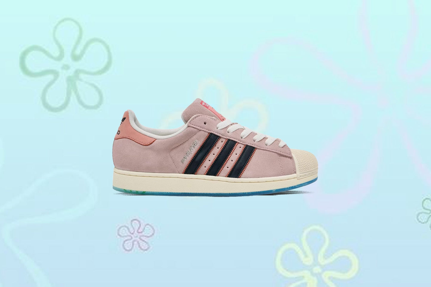 adidas Originals x SpongeBob SquarePants 'Patrick Star' Superstar - Supplier Colour/Core Black/Wonder Clay