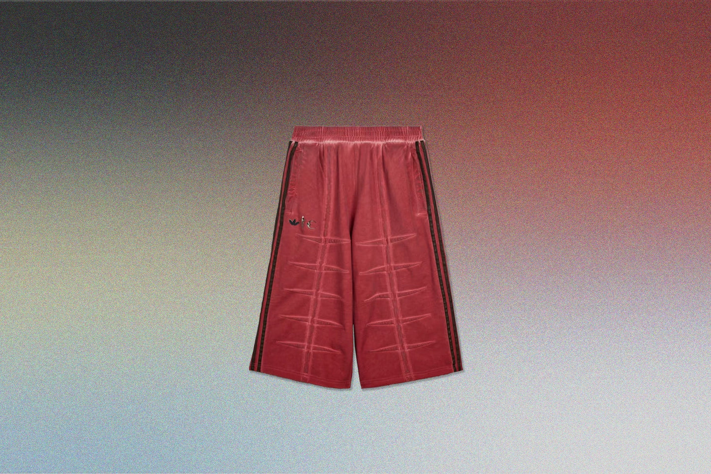 adidas Originals x Thug Club Sweat Jort - Power Red