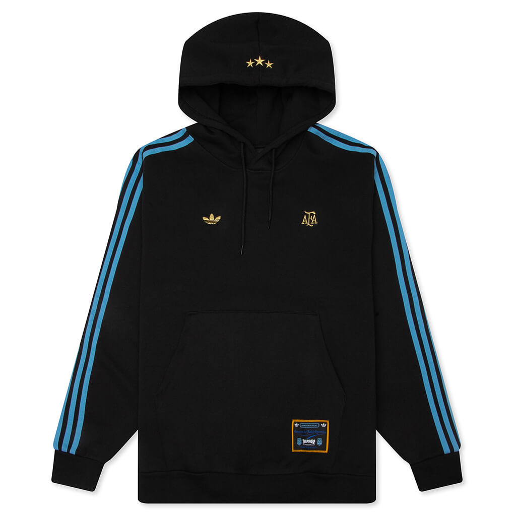 adidas Originals x Thrasher x AFA Argentina Hoodie - Black