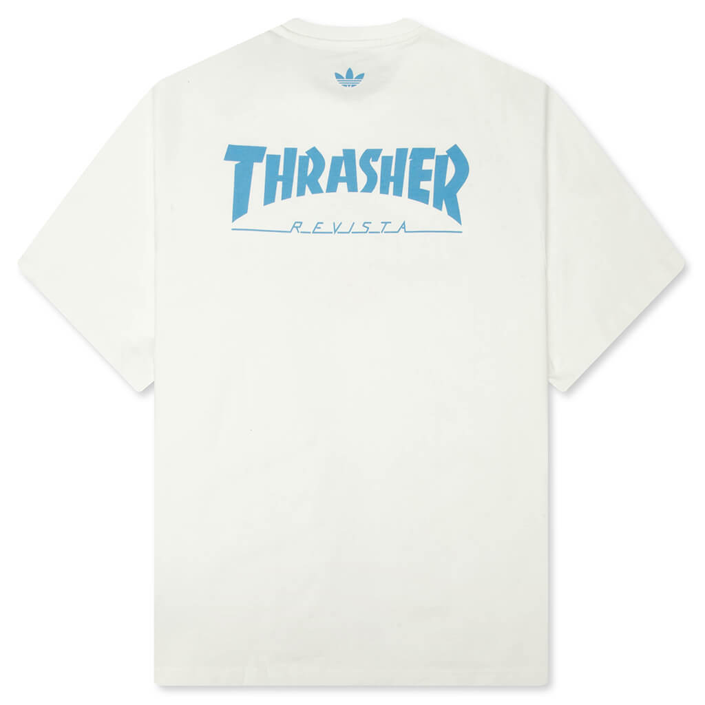 adidas Originals x Thrasher x AFA Argentina Tee 2 - Core White