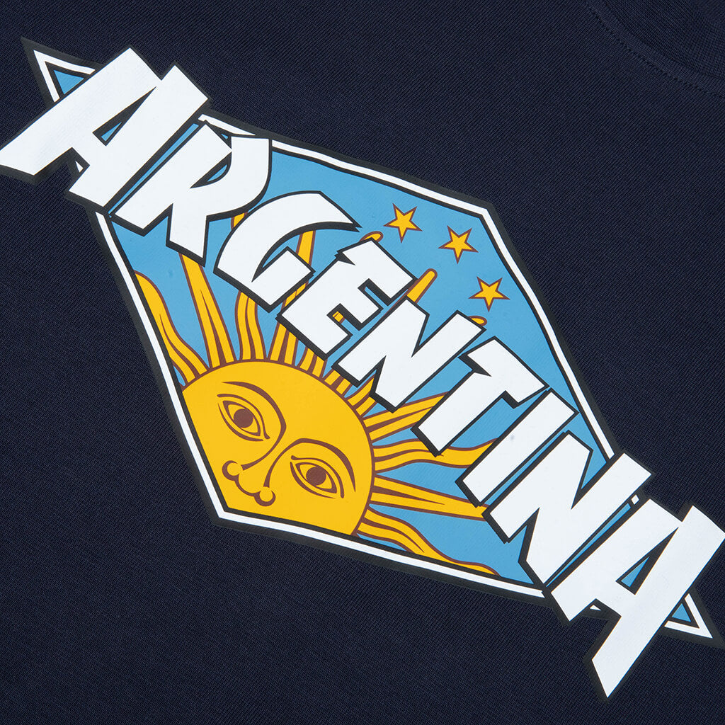 adidas Originals x Thrasher x AFA Argentina Tee 2 - Night Navy