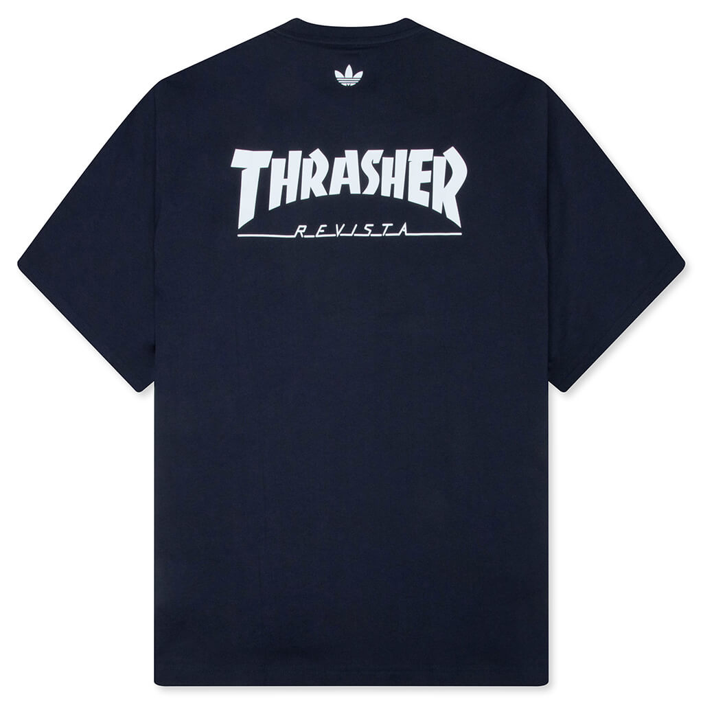 adidas Originals x Thrasher x AFA Argentina Tee 2 - Night Navy