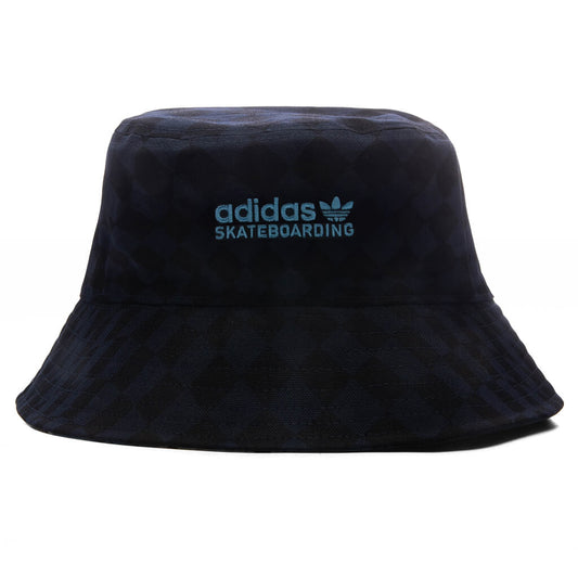 adidas Originals x Thrasher TM AFA Bucket Hat - Night Navy/Light Blue