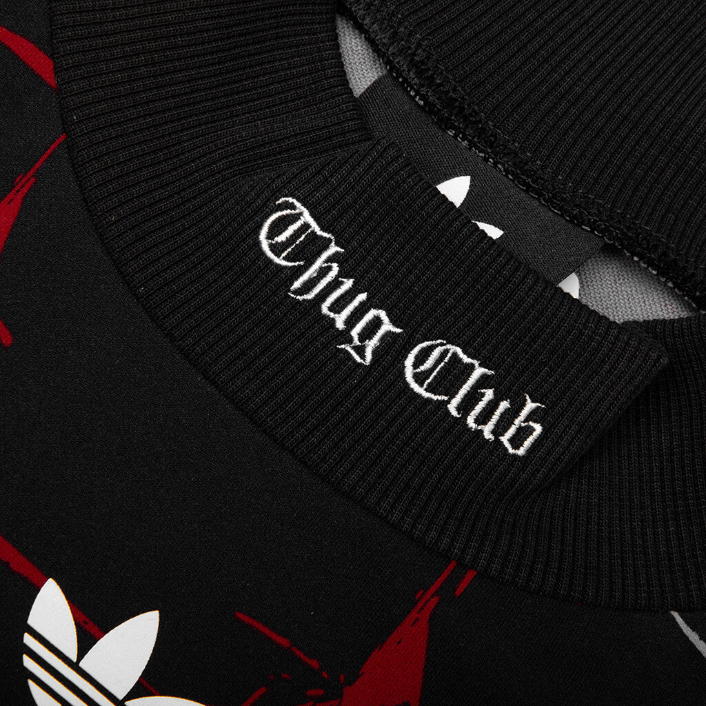 adidas Originals x Thug Club Goalie L/S Tee - Black