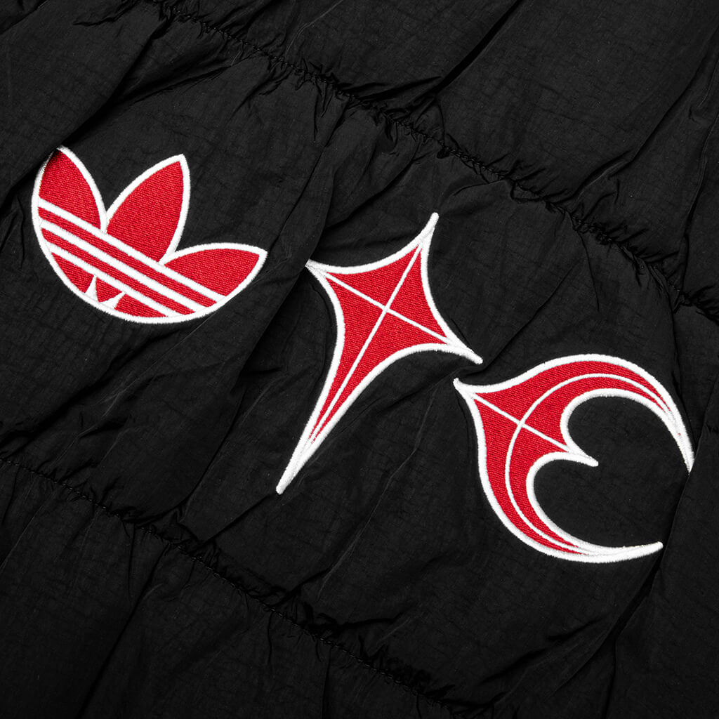 adidas Originals x Thug Club Superstar Jacket - Black/White
