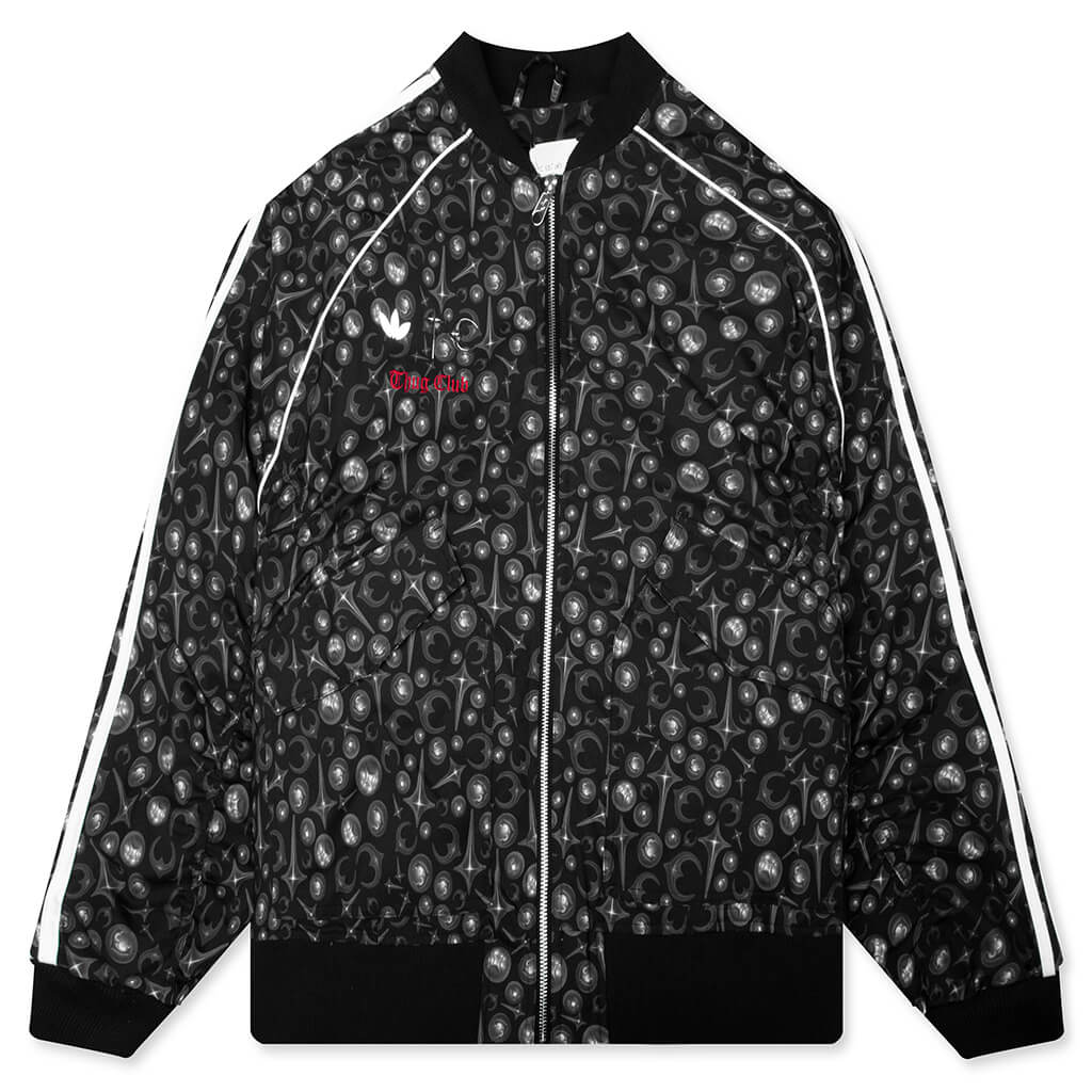 adidas Originals x Thug Club Superstar Jacket - Black/White