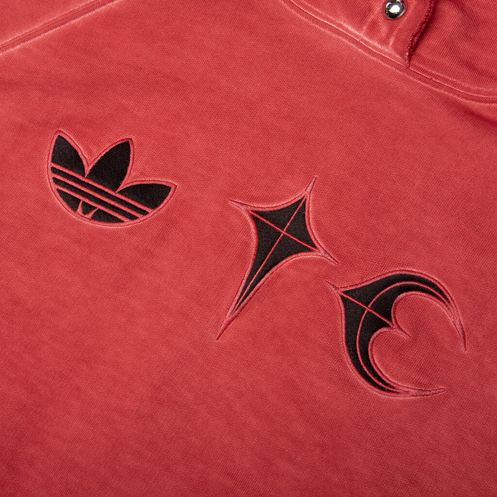 adidas Originals x Thug Club Sweat Hoodie - Power Red