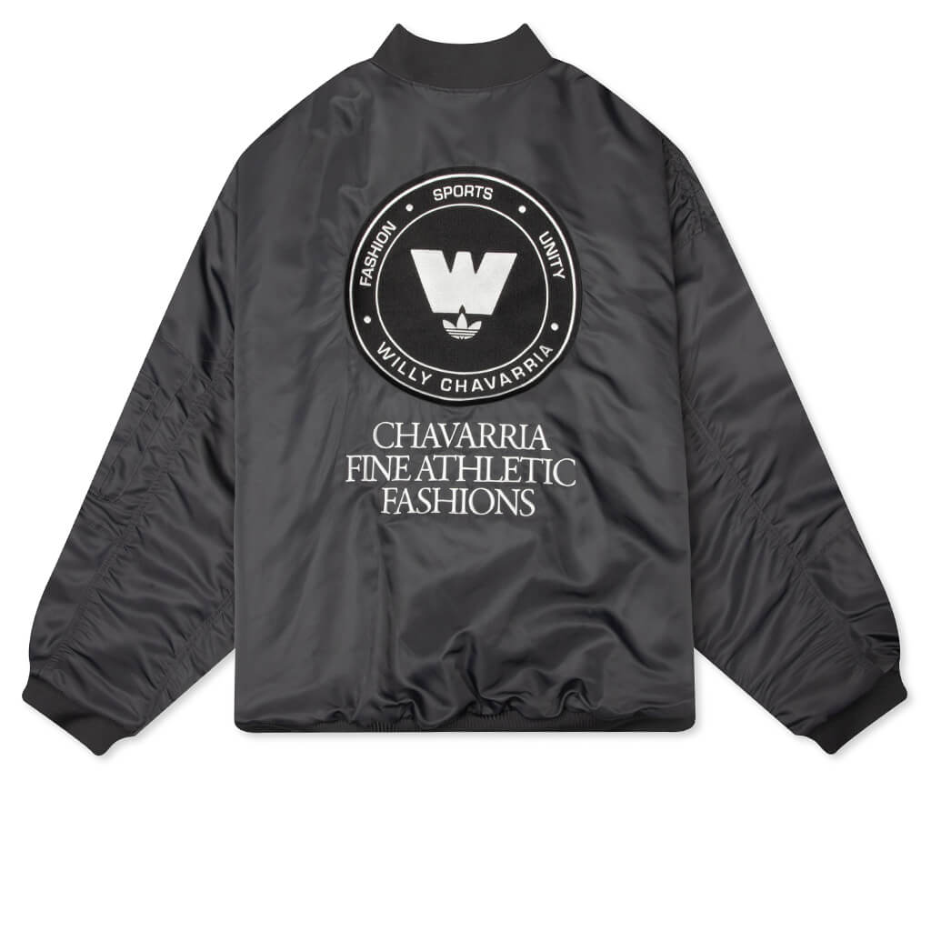 adidas Originals x Willy Chavarria Bomber Jacket - Grey Six