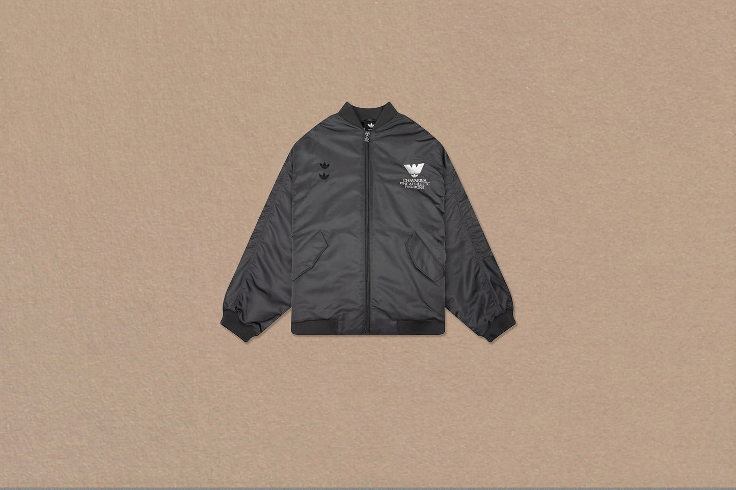 adidas Originals x Willy Chavarria Bomber Jacket - Grey Six