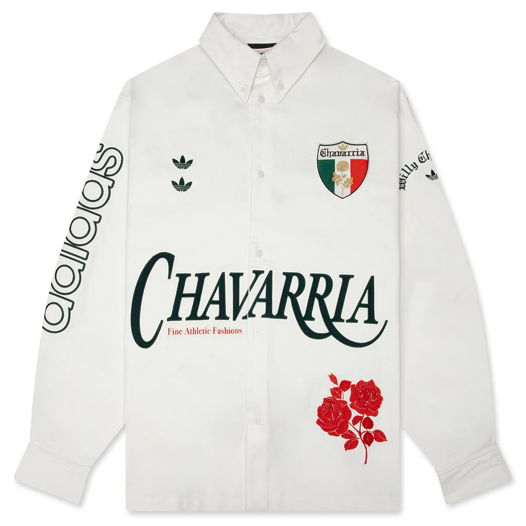 adidas Originals x Willy Chavarria Button Up - Off White