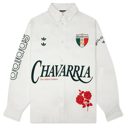 adidas Originals x Willy Chavarria Button Up - Off White