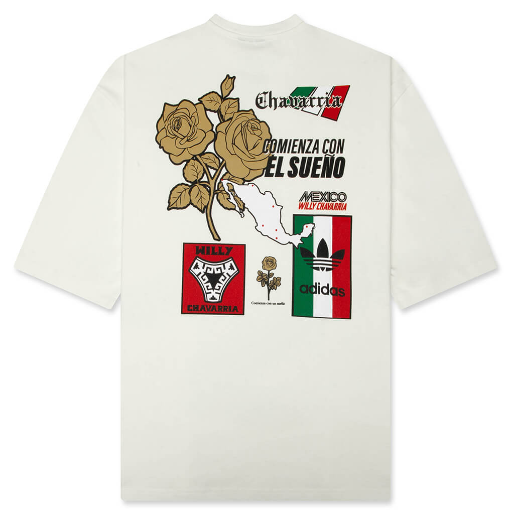 adidas Originals x Willy Chavarria Graphic Tee - Off White