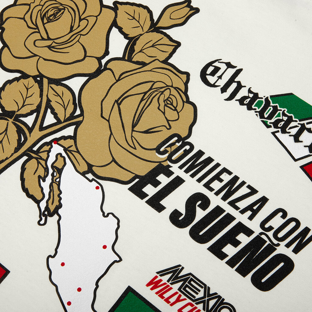 adidas Originals x Willy Chavarria Graphic Tee - Off White