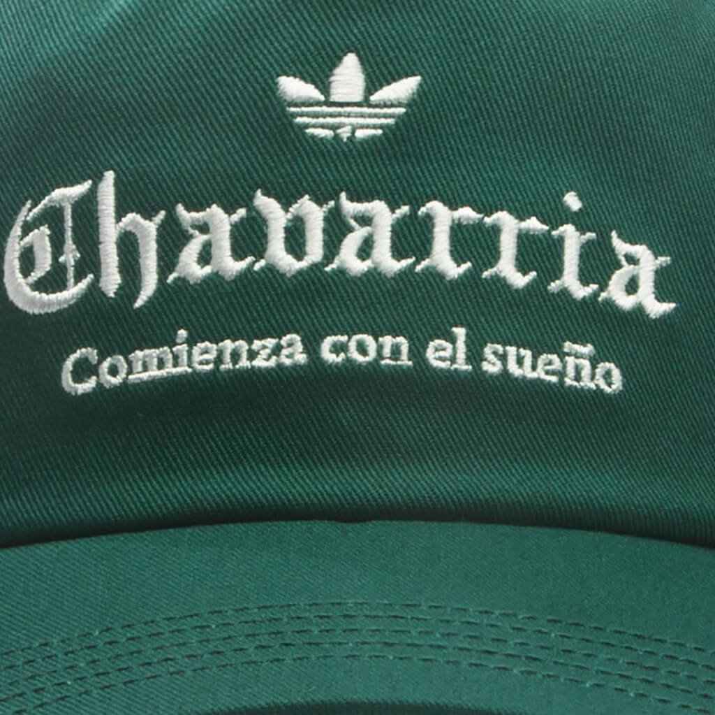 adidas Originals x Willy Chavarria Logo Hat - Collegiate Green