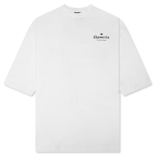 adidas Originals x Willy Chavarria Logo S/S Tee - Off White