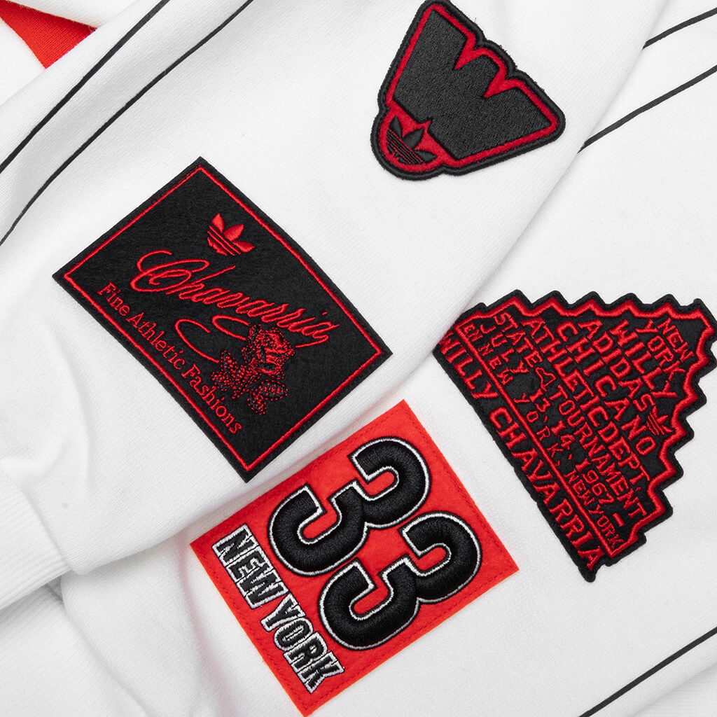 adidas Originals x Willy Chavarria NY Crewneck Sweatshirt - Off White